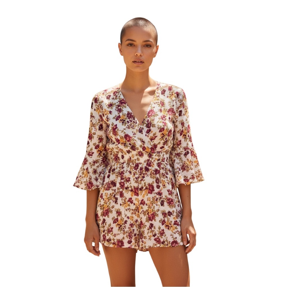 American Eagle Outfitters floral romper - Size Small